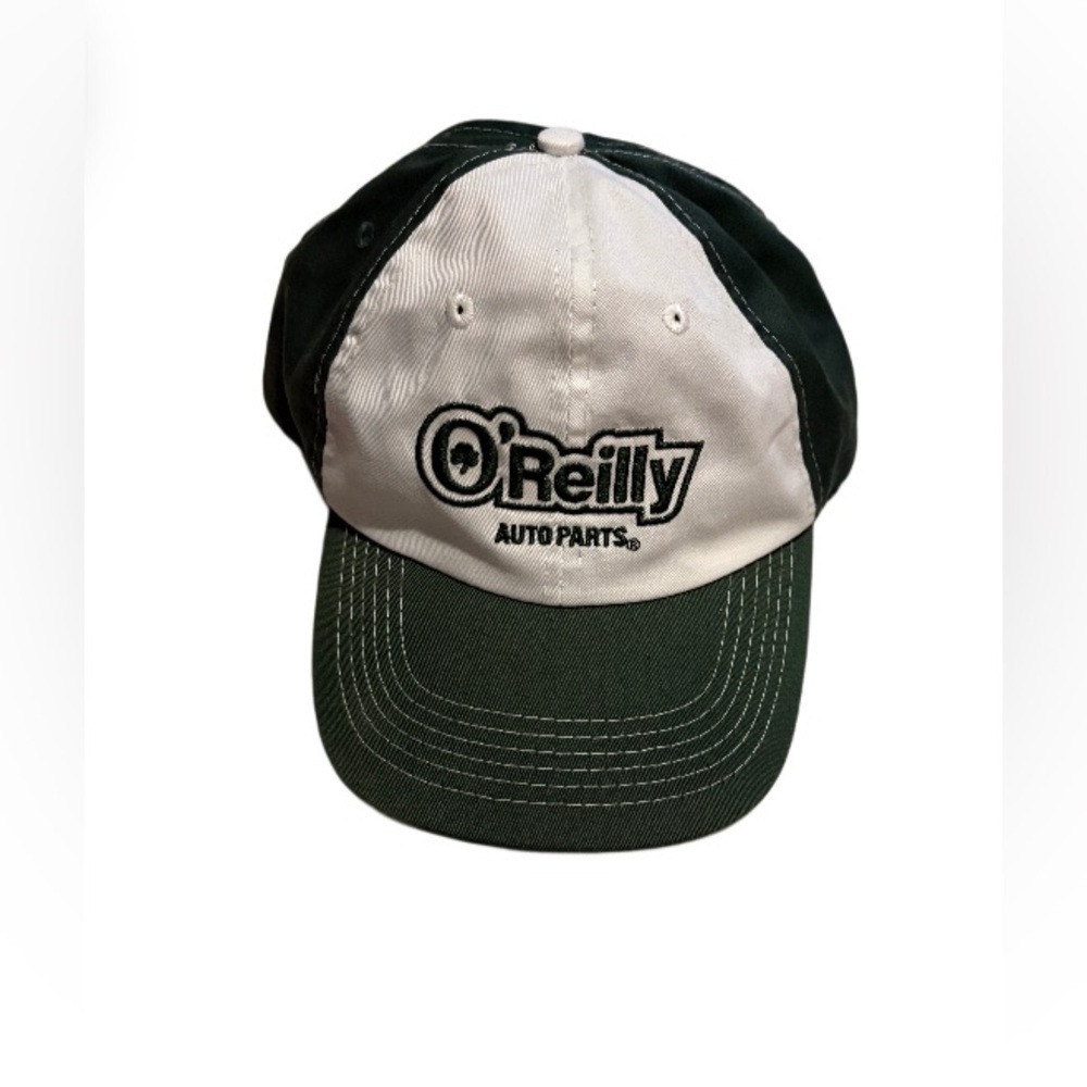 O'Reilly Auto Parts Black and White Cap